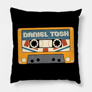 Cassete vintage Daniel Tosh Pillow