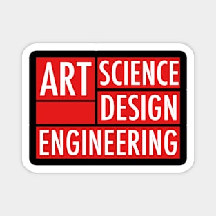 Art Science Design Engineering Magnet