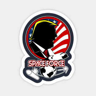 Trump Space Force Magnet