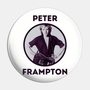 peter frampton ll burgundy Pin