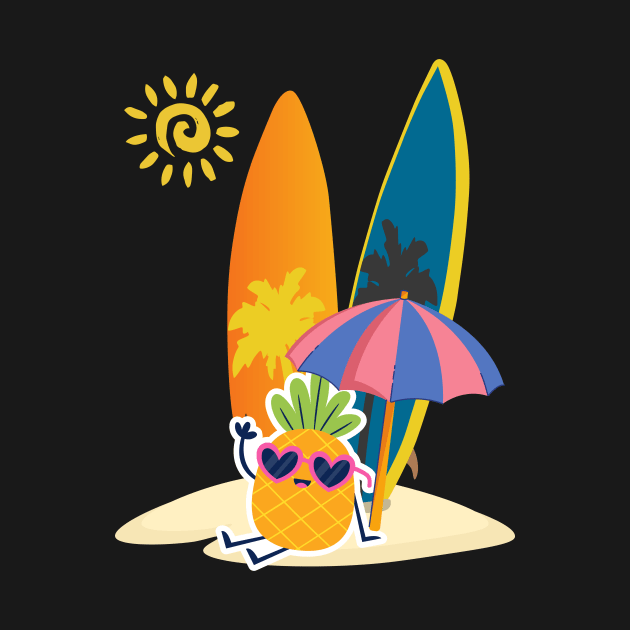 Summer Beach by UjuDesigns