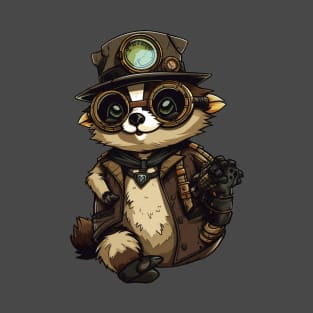 Steampunk Raccoon T-Shirt