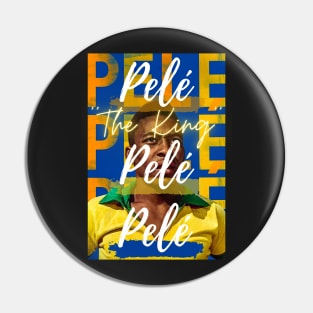 Pele The Legend of Brazilian Football Pin