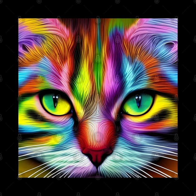 Rainbow Cat by Maison de Kitsch