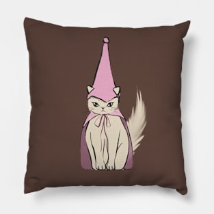 Birthday cat doodle Pillow