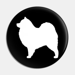 Samoyed Silhouette Pin