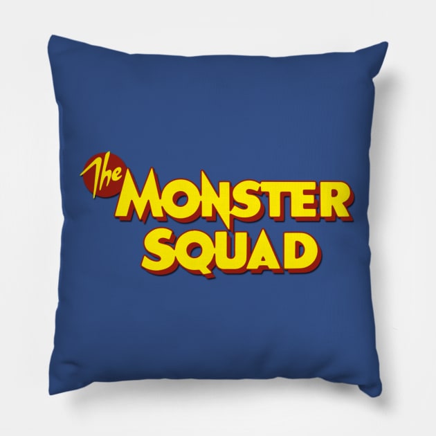 Monster Squad Pillow by Cult Classic Clothing