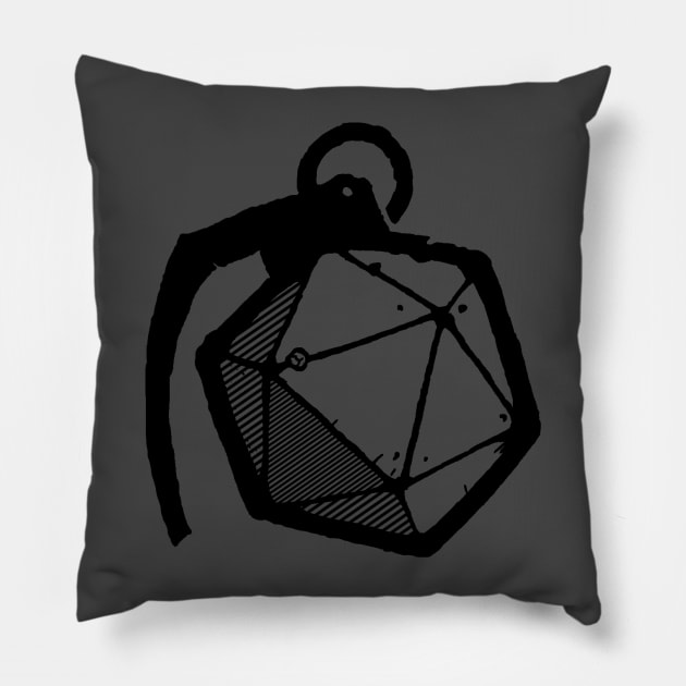 Dice Grenade Pillow by Askren