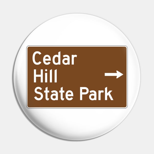 Pin on park signage