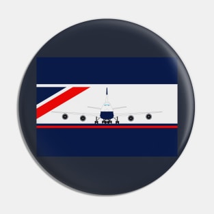 British Airways Queen of the Skies Boeing 747 Pin