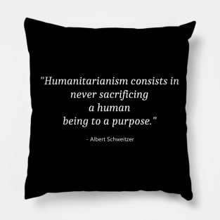 World Humanitarian Day Pillow