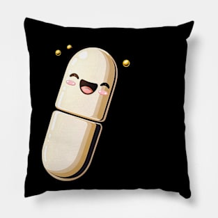 Easier to swallow than reality! v5 (no text) Pillow