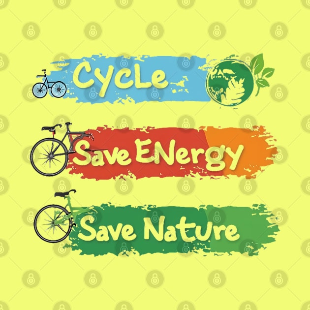 Cycle Save Nature by Inclusive ART