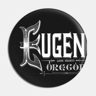 Vintage Eugene, OR Pin
