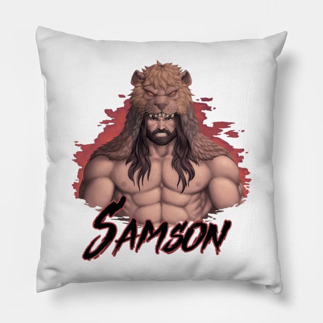 Samson 2 Pillow by KingsLightStore