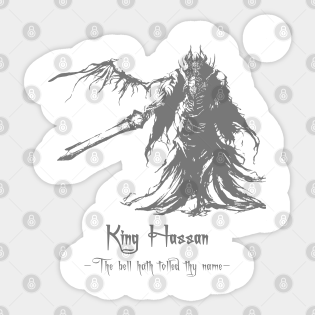 King Hassan - Angel of Death - Anime And Manga - Sticker | TeePublic King Hassan - Angel of Death - Anime And Manga - Sticker | TeePublic