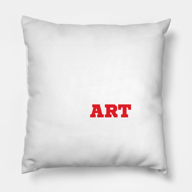 Pro Wrestling is Art Pillow by wrasslebox