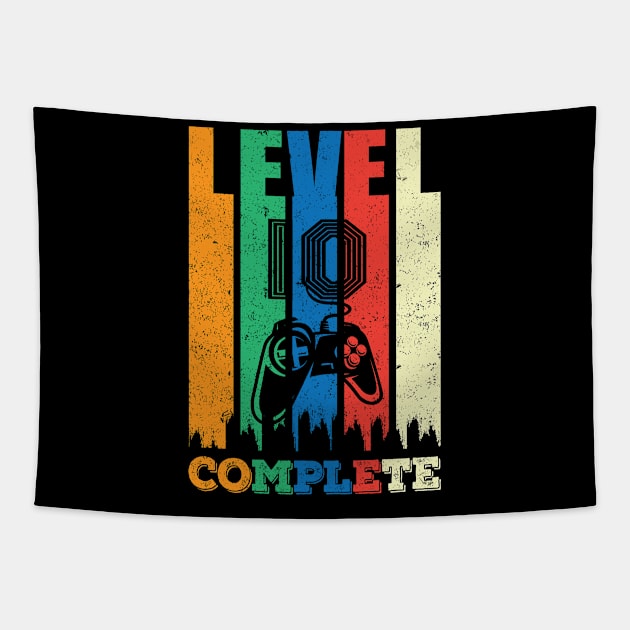 10th Birthday Level 10 Complete Gamer Gift Tapestry by SinBle