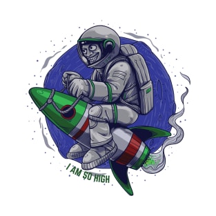 Rocket Rider - I Am So High T-Shirt