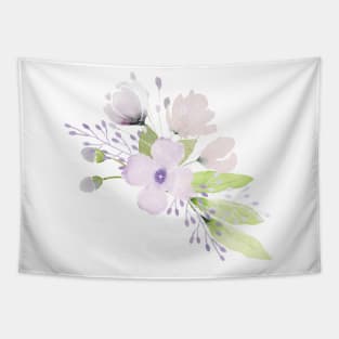 Romantic Floral 1 - Full Size Image Tapestry