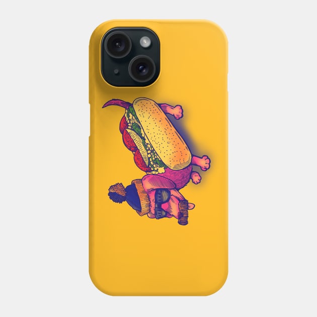 Da Chicago Dog Phone Case by nickv47