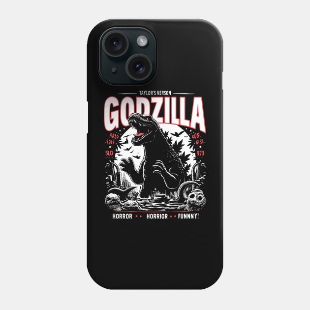 Godzilla Phone Case by Rizstor