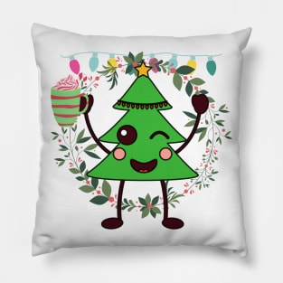 Christmas tree decorations - New tree - December christmas Pillow