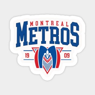Montreal Metros Hockey  Team Hollander Heated-Rivalry Vintage 90s Magnet