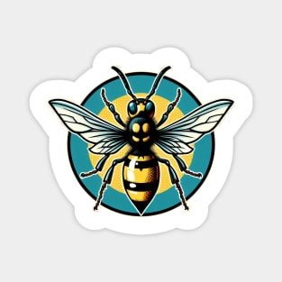 hornet retro Magnet