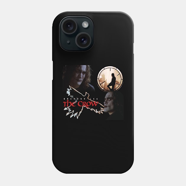 The Crow Brandon Lee Phone Case by Kindly Wicked