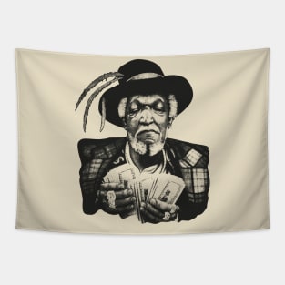 Vintage - Redd Foxx Black Tapestry