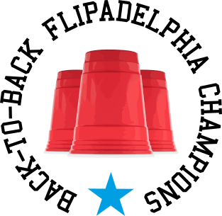 Back-to-back Flipadelphia Champions Magnet