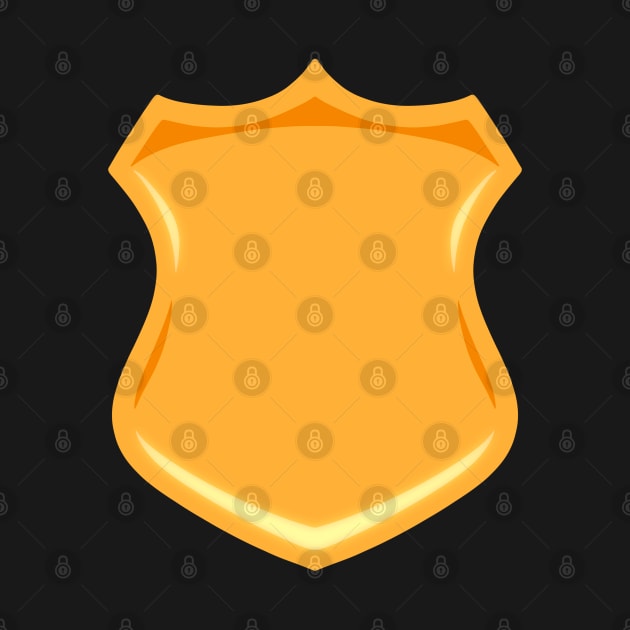 Golden shield BADGE DESIGN by rocksandcolors