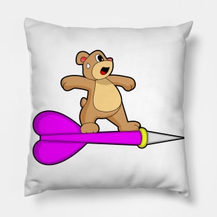 Bear Darts Dart Pillow