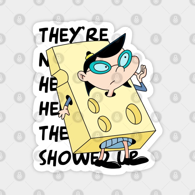 Phoebe Cheese Magnet by artxlife