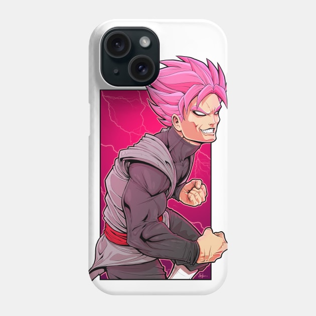 GOKU BLACK Phone Case by LeviCleemanArt