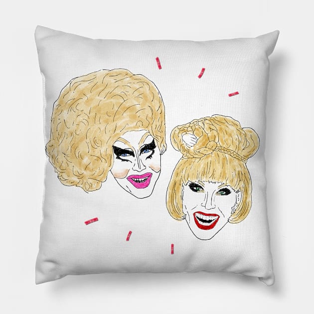 Loser Smile Pillow by whos-morris