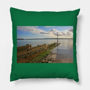 Across Poole Harbour, February 2021 Pillow