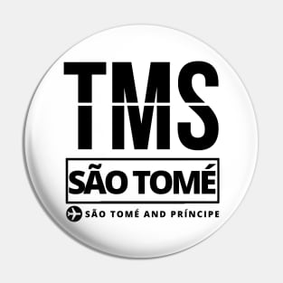 TMS - São Tomé airport code Pin