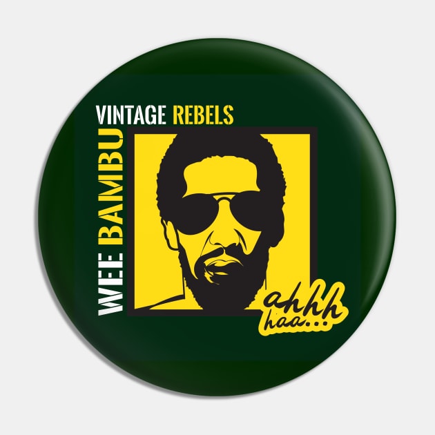 Vintage Rebels Pin by MojoME