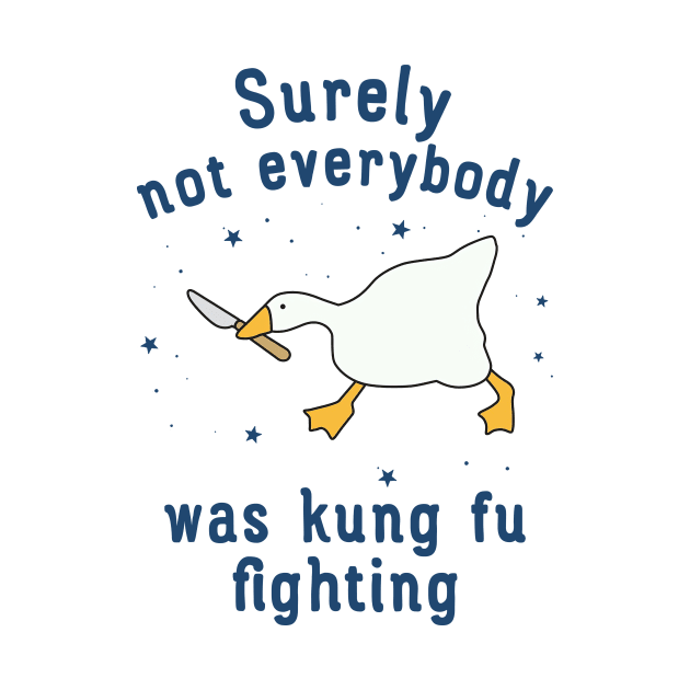 Surely Not Everybody Was Kung Fu Fighting Funny by handronalo