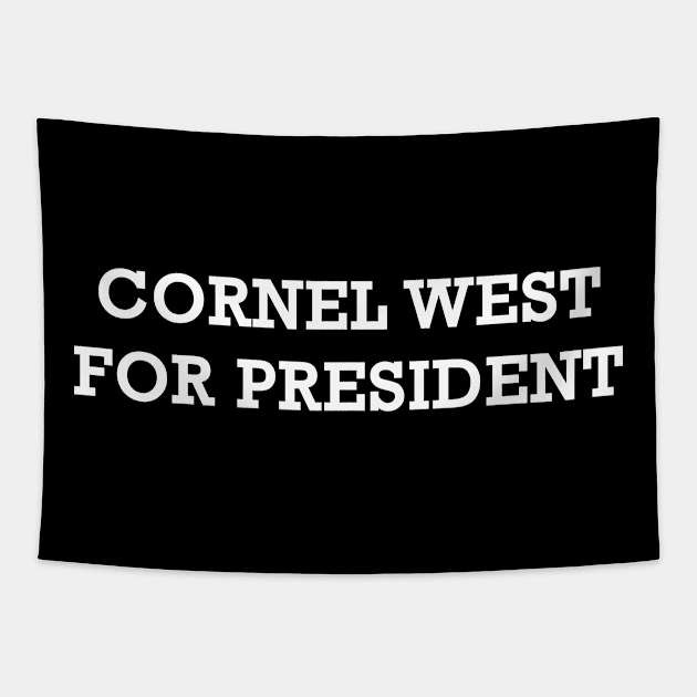 cornel west for president Tapestry by IRIS