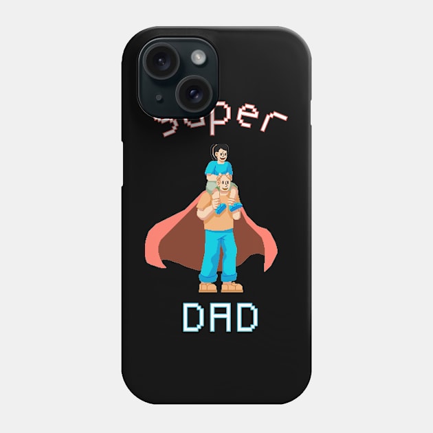 Super Dad Phone Case by NotLikeOthers