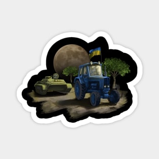 Tractor and tank Magnet