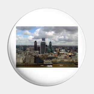 Cityscape Skyline City of London Pin