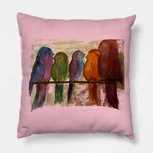 Shaded Birds Pillow