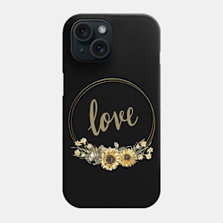 Sunflower Love Phone Case