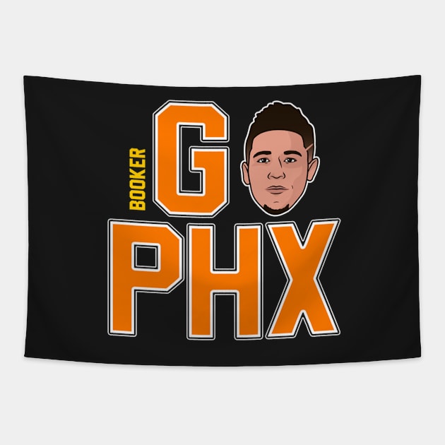 Devin-Booker Tapestry by patonvmaynes