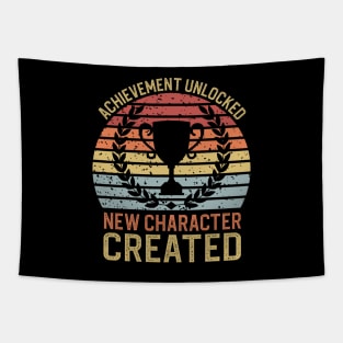 Achievement unlocked New Character Created Tapestry