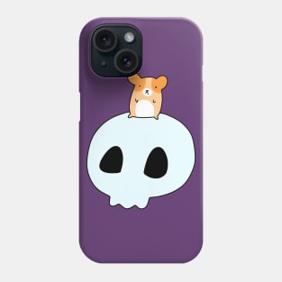 Hamster and Skull Phone Case